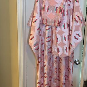 3 piece Hand sewn African Dress